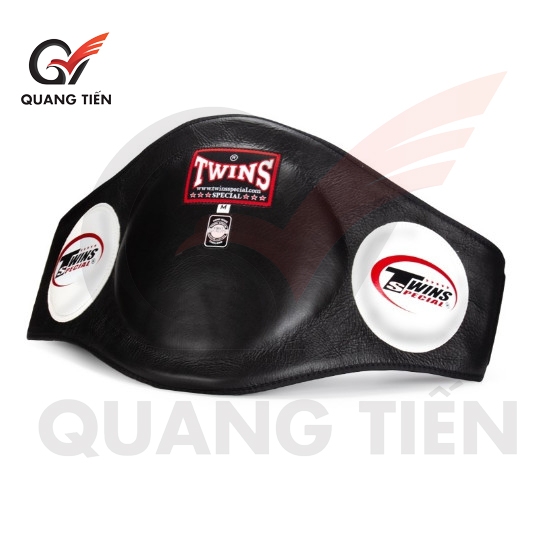Đai bụng Twins Special Muay Thai Leather Belly Pad BEPL2 cao cấp chính hãng - màu xanh