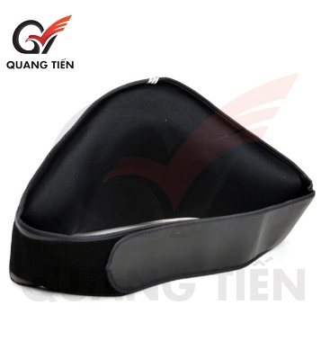 Đai bụng Twins Special Muay Thai Leather Belly Pad BEPL2 cao cấp chính hãng - Màu đen