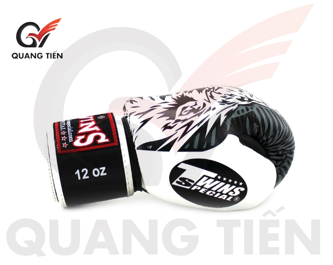 Găng Tay Boxing Twins FBGVL3-50 SÓI TRẮNG