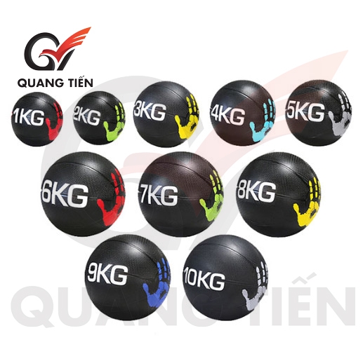 Bóng tạ tập thể lực medicine ball cao cấp chính hãng