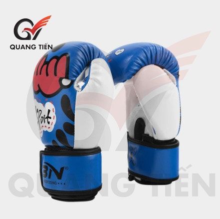 Găng Tay boxing BN 6oz 6.0 mẫu 2025 cá tính ( Xanh )