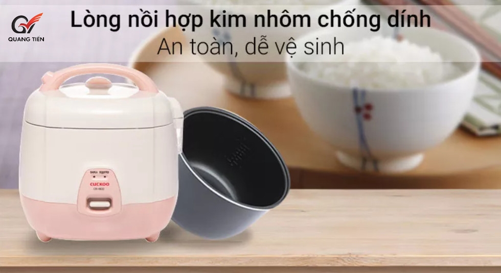 Nồi cơm điện Cuckoo CR-0632 1.0L