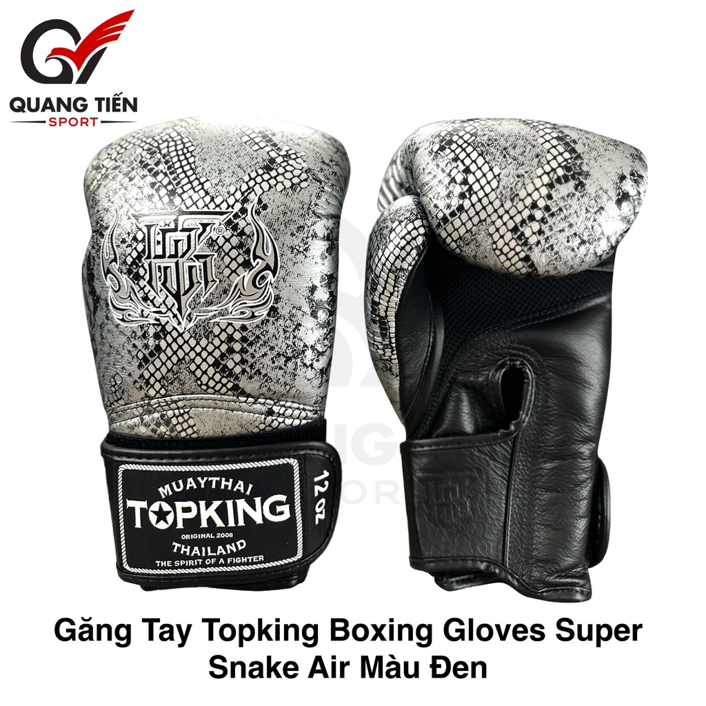 Găng Tay Top king boxing gloves super snake air cao cấp chính hãng
