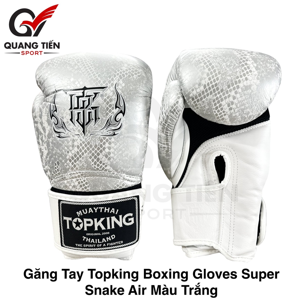 Găng Tay Top king boxing gloves super snake air cao cấp chính hãng