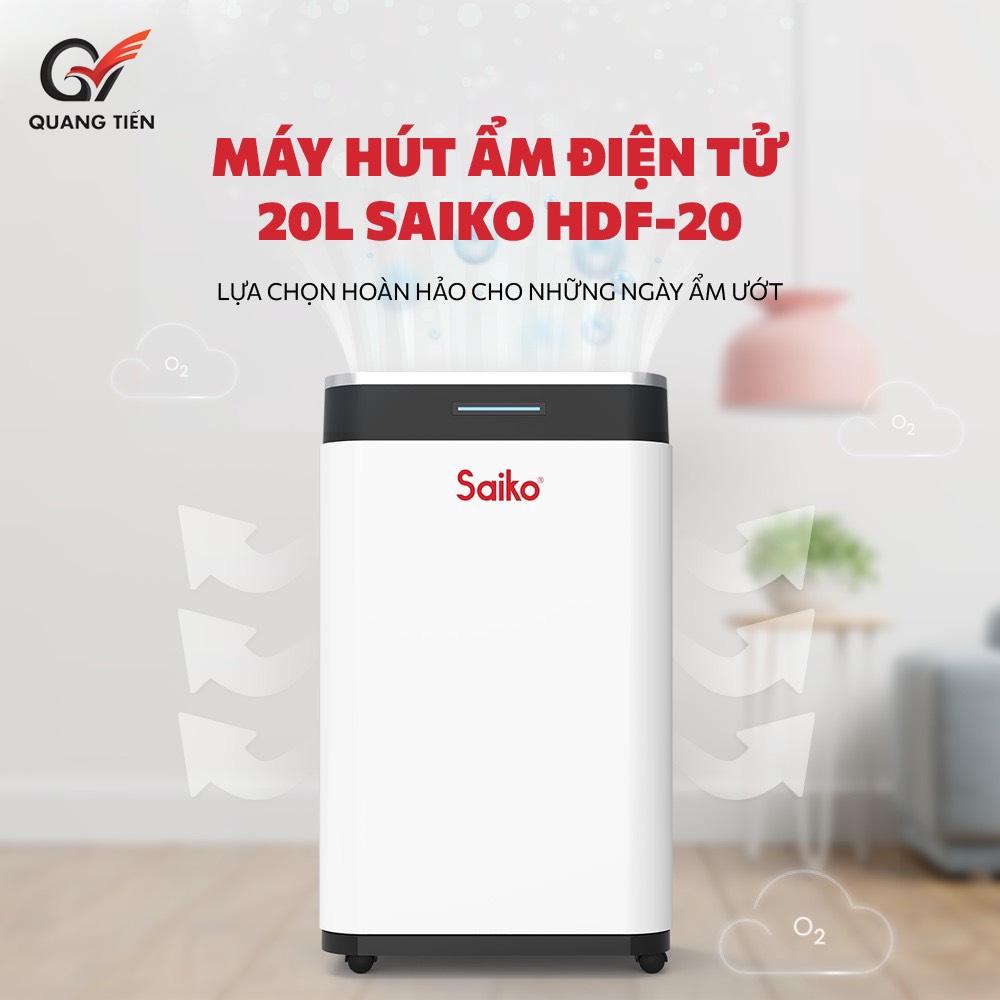 Máy hút ẩm Saiko hdf 20 cao cấp chính hãng