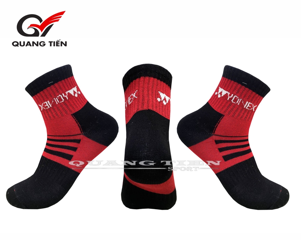 Tất thể thao dày dặn ấm cao cấp Tất Yonex trơn cổ cao - T03