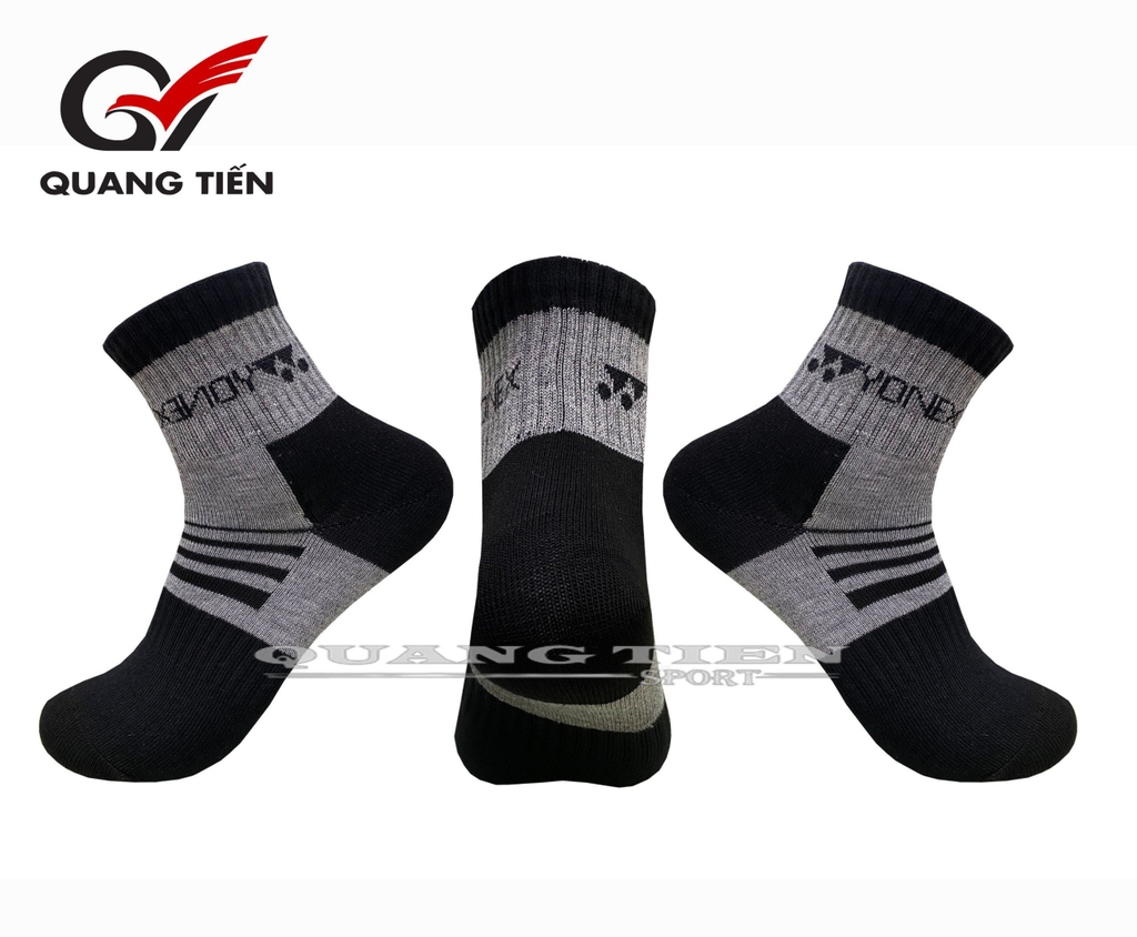 Tất thể thao dày dặn ấm cao cấp Tất Yonex trơn cổ cao - T03