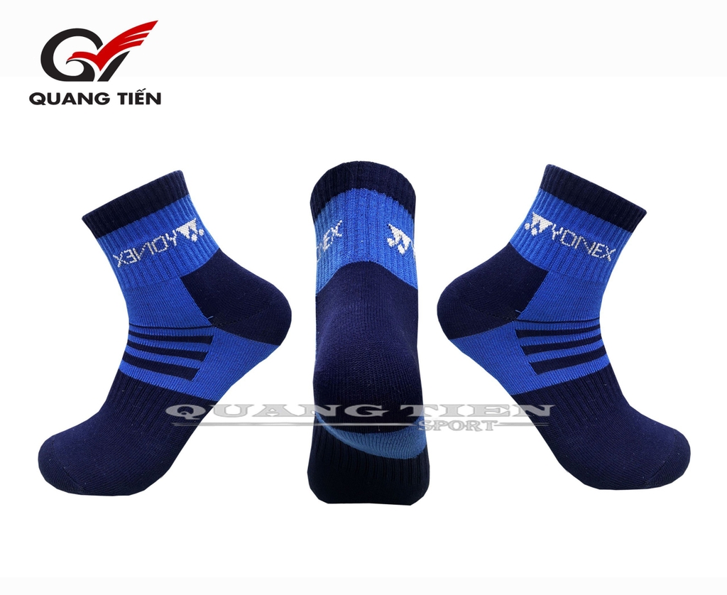 Tất thể thao dày dặn ấm cao cấp Tất Yonex trơn cổ cao - T03