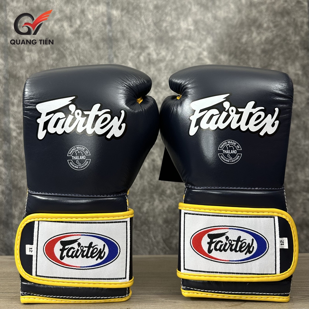 Găng Tay Boxing Fairtex BGV9 Mexican Style - HEAVY HITTER - Xanh Vàng