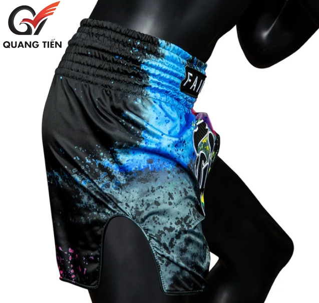 Quần Fairtex Muay Thai Shorts - BS1938 Black Acid Jazz chính hãng Thái Lan