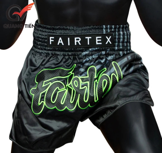 Quần Fairtex Muay Thai Shorts - BS1924 Racer Black