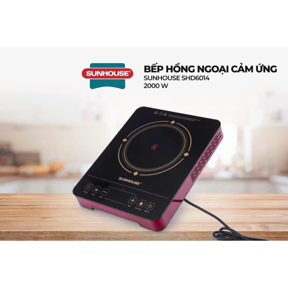 Bếp hồng ngoại cảm ứng Sunhouse SHD6014