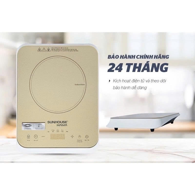 Bếp điện từ cảm ứng Sunhouse Mama SHD6868