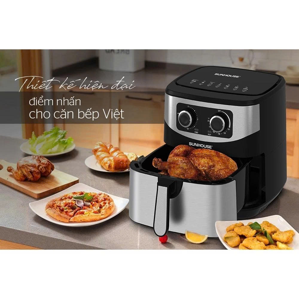 Nồi chiên không dầu 9L Sunhouse SHD4035
