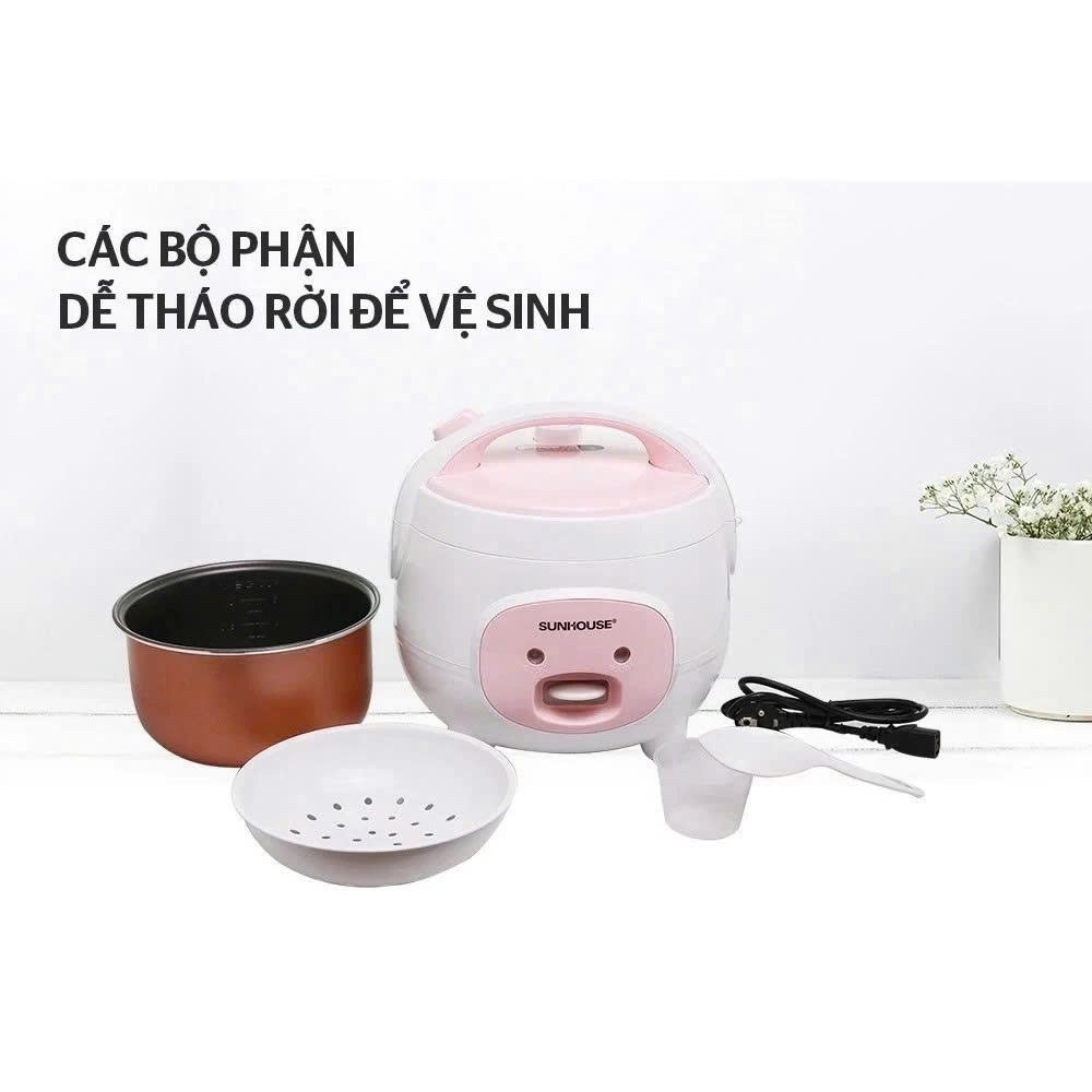 Nồi cơm điện 1.8L Sunhouse SHD8607W