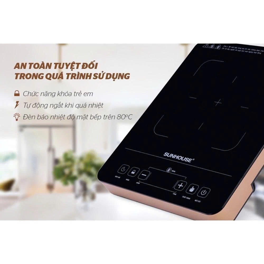 Bếp hồng ngoại cảm ứng Sunhouse SHD6015