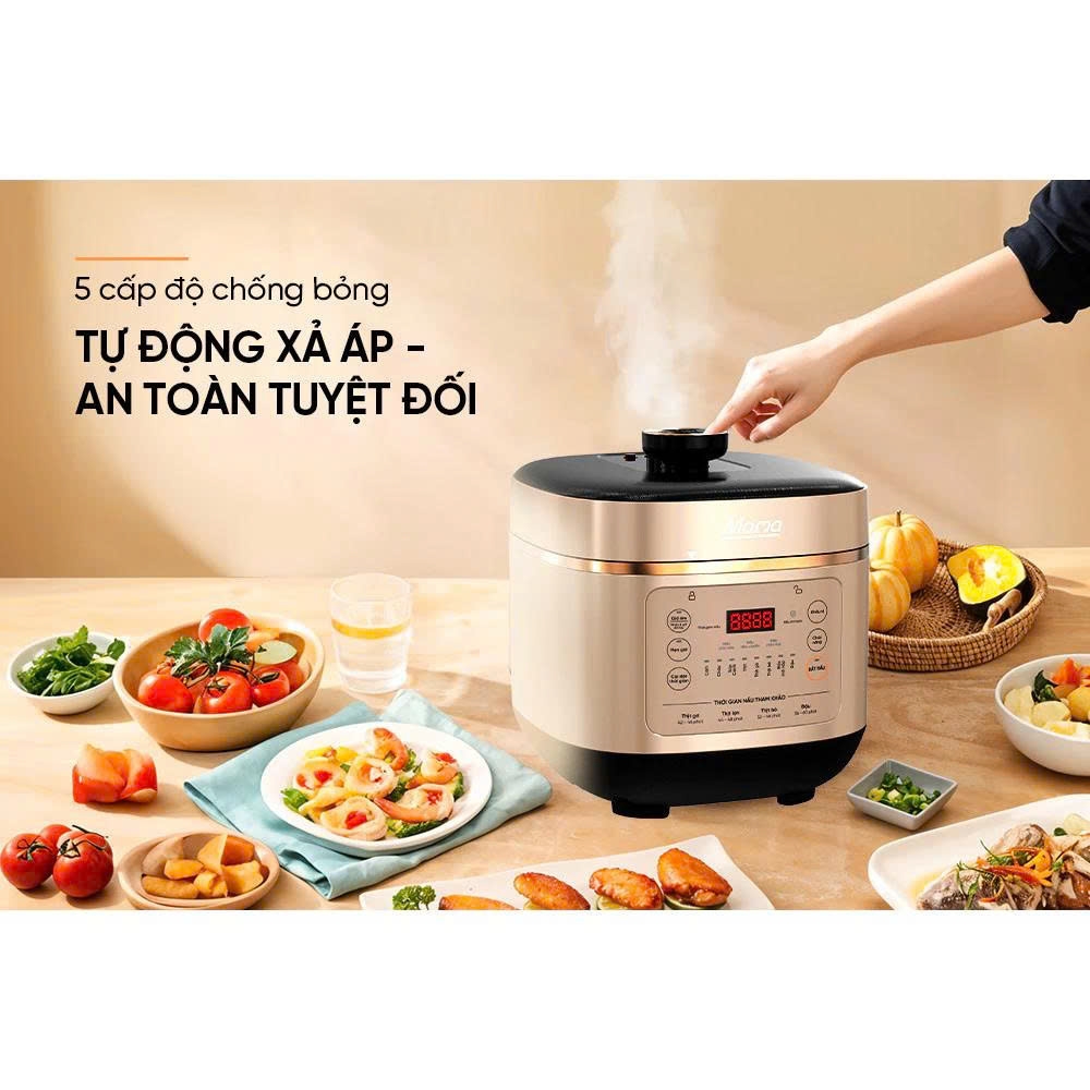 Nồi áp suất điện tử đa năng 6L Sunhouse Mama SHD1670