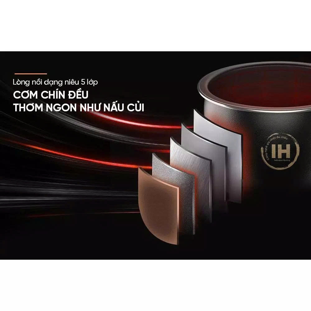 Nồi cơm điện cao tần 1.5L SUNHOUSE SHD8826