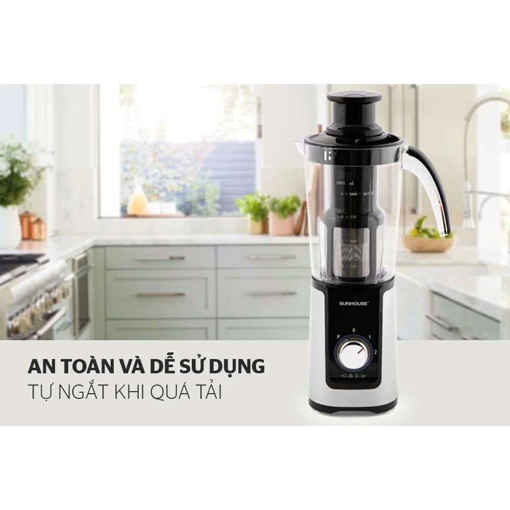 Máy xay sinh tố đa năng Sunhouse SHD5322 đen