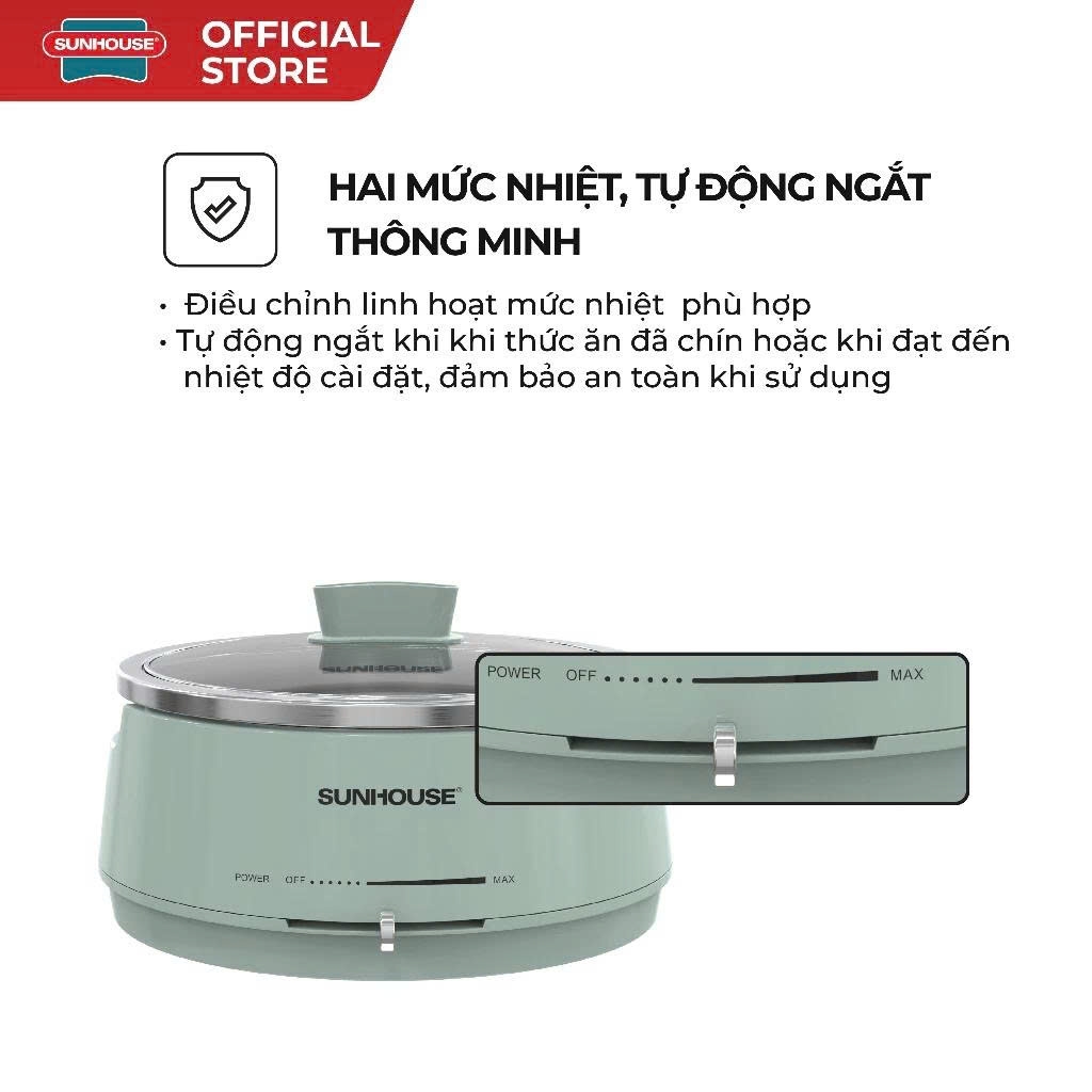 Lẩu điện 4L Sunhouse SHD4543