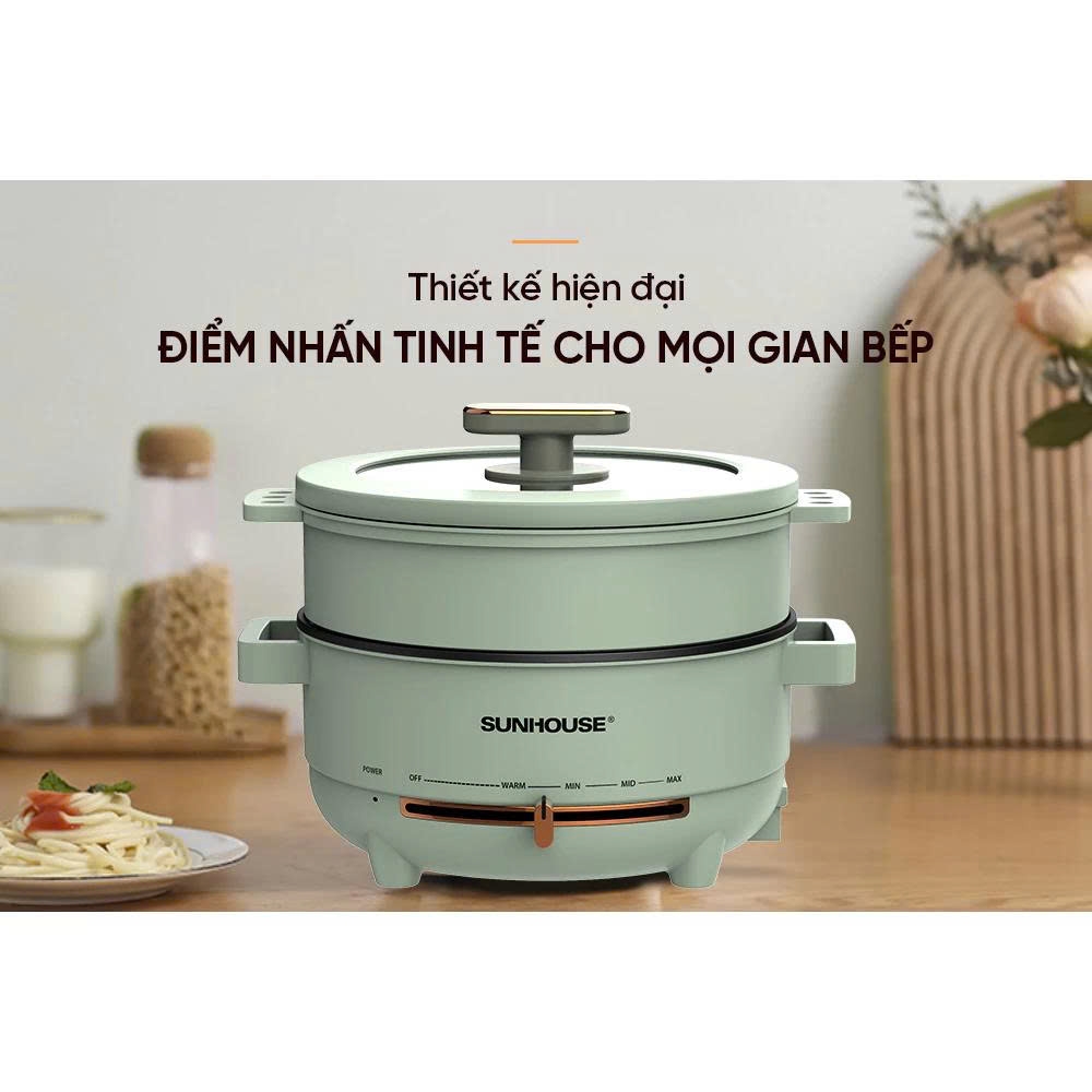 Lẩu điện đa năng 4L Sunhouse SHD4540