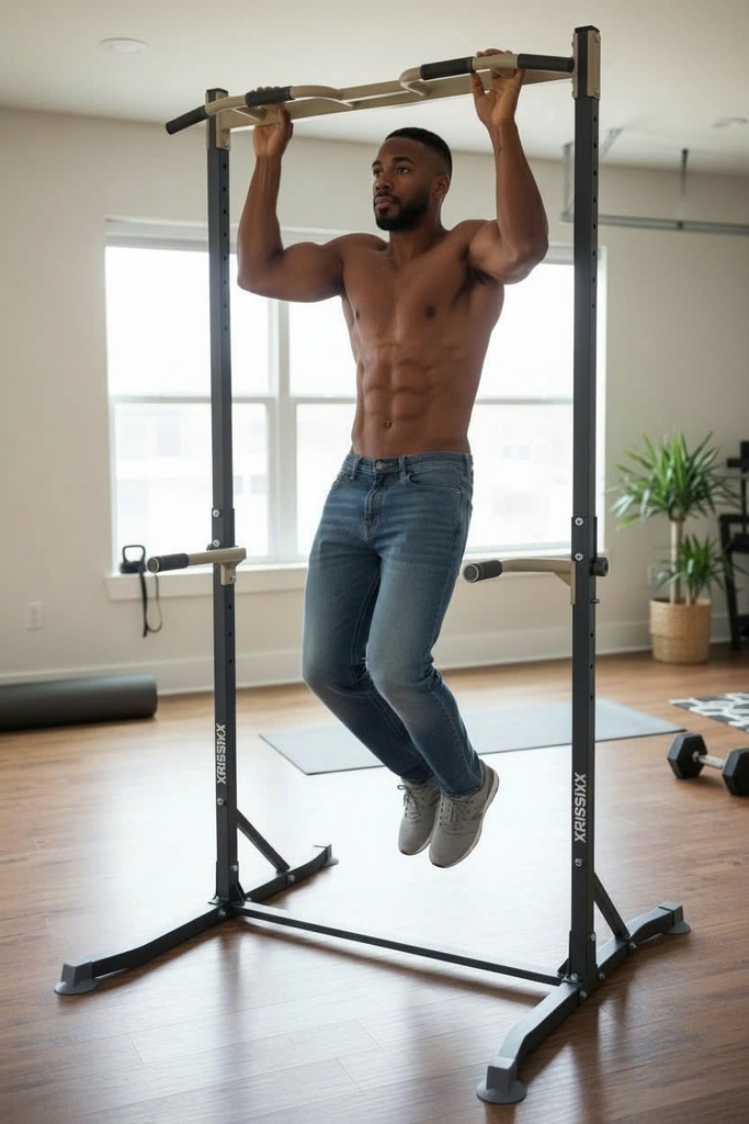 Khung Xà Đơn Đa Năng – Chịu Tải 150Kg – Thép Hộp 4x4cm Dày 1.2mm – Điều Chỉnh Cao 155–216cm