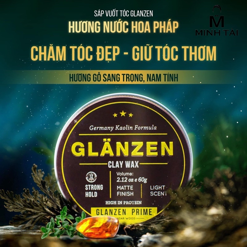 Mua Sáp Vuốt Tóc Cao Cấp Glanzen Prime - Floral Phiên Bản Đặc Biệt Hương  Hoa 60g tại 30SHINE | Tiki