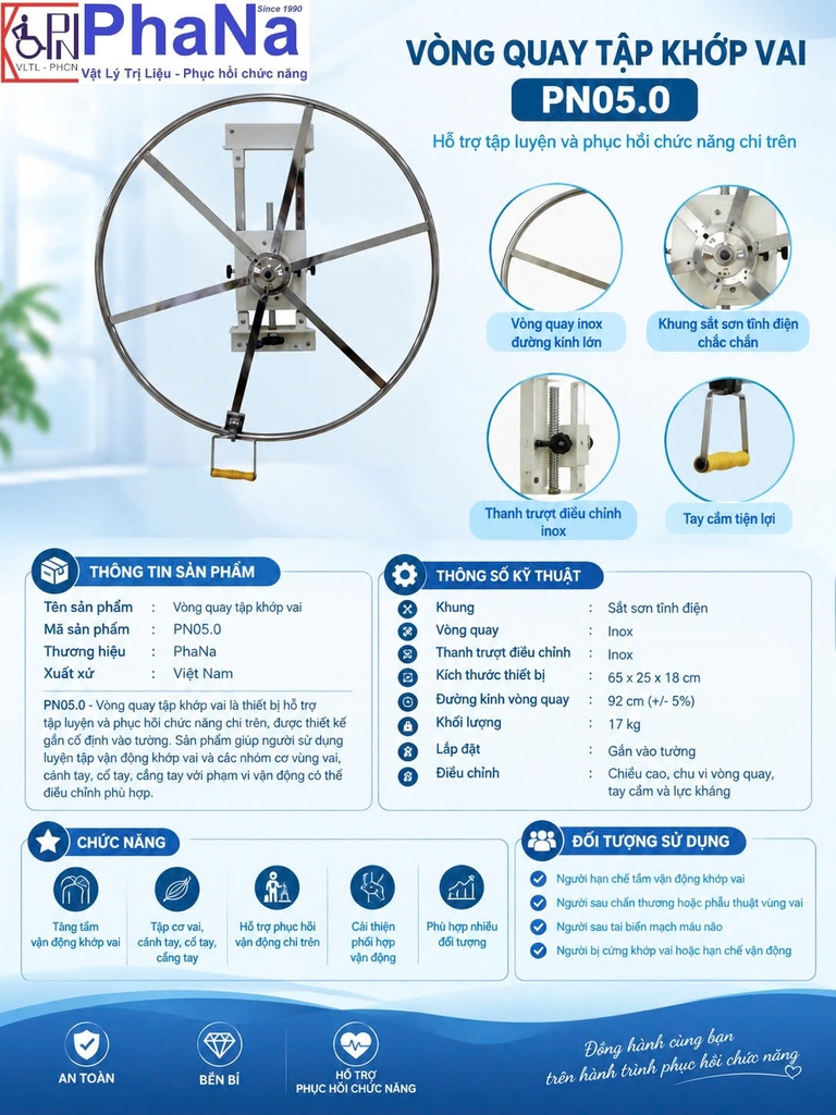 PN05.0 - Vòng quay tập khớp vai