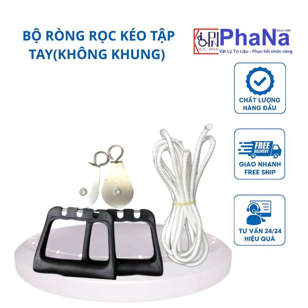Bộ ròng rọc kéo tập tay ( không khung) cho người khuyết tật - PN-BRRT