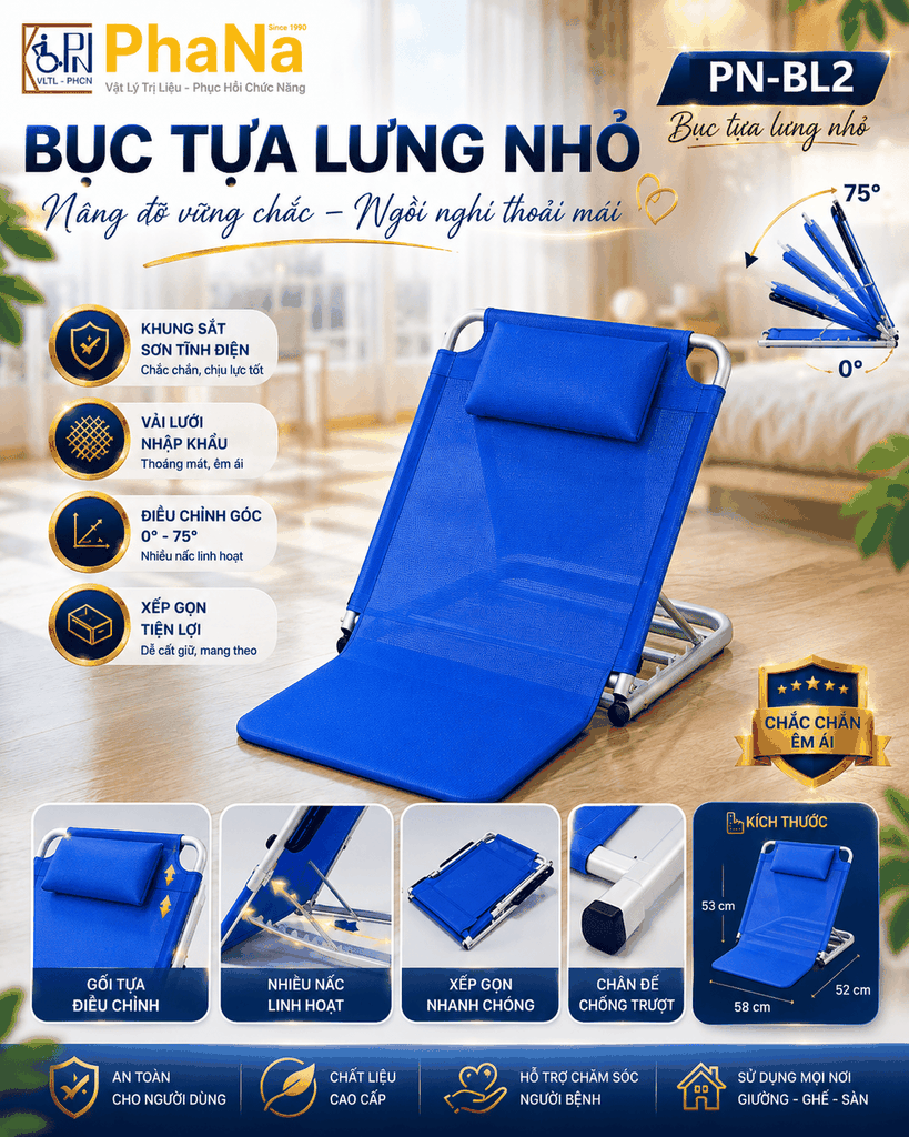 PN-BL2 - BỤC TỰA LƯNG NHỎ