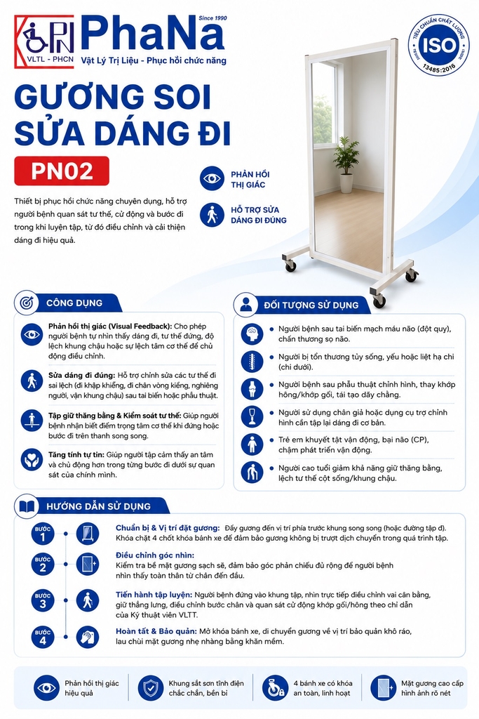 PN02.0- Gương soi sửa dáng đi