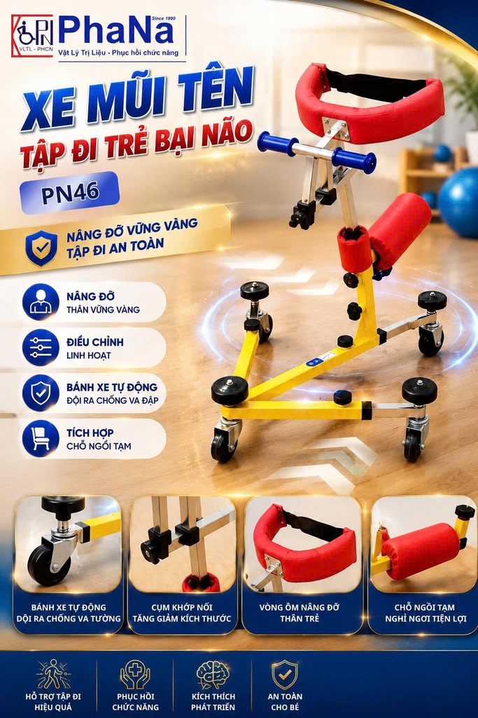 PN46- Khung mũi tên tập đi trẻ em