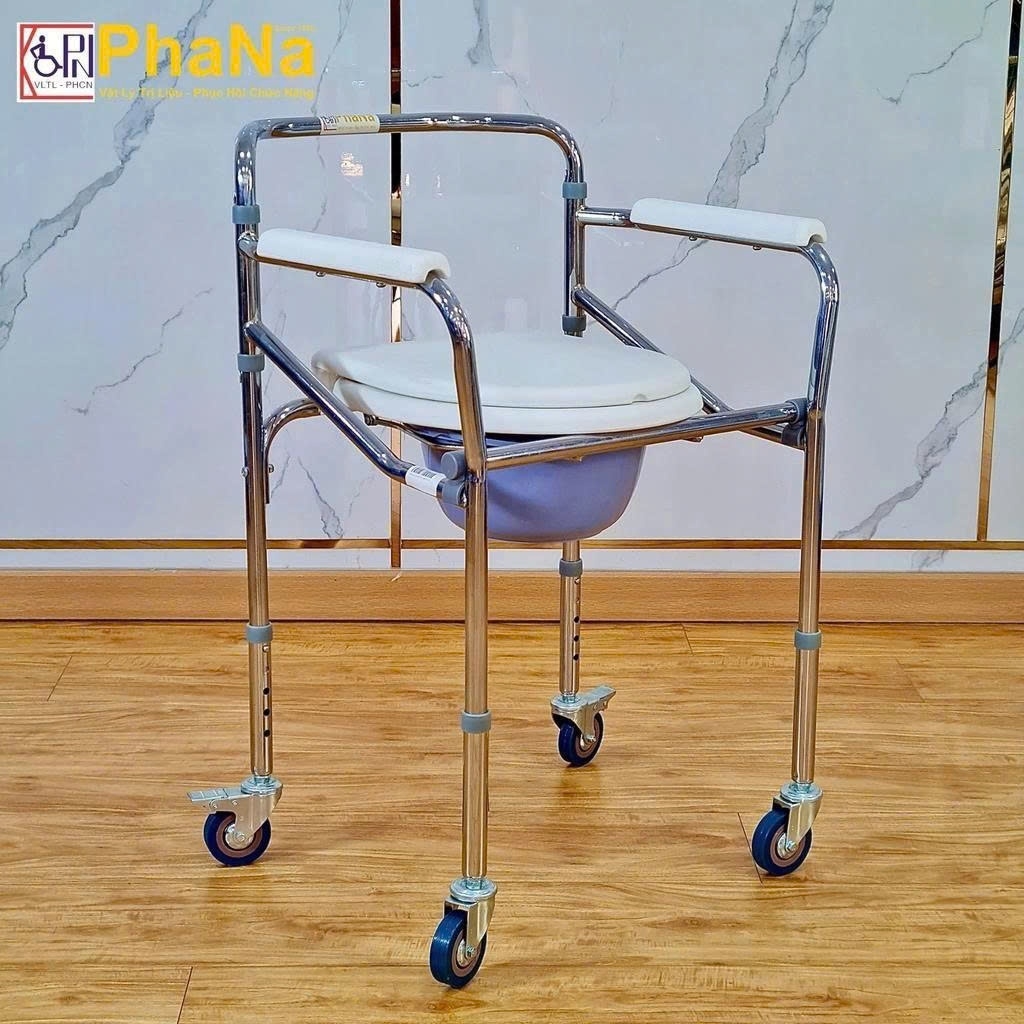 Ghế bô vệ sinh có bánh xe 667 - MN-BME667