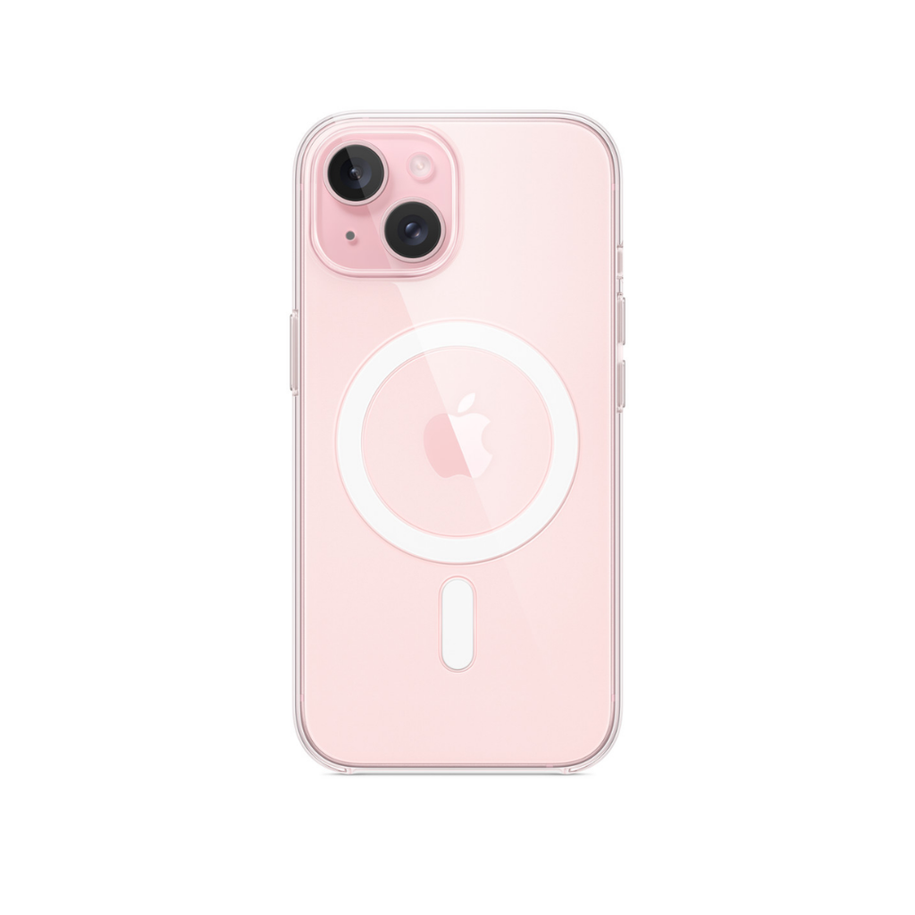 Ốp lưng iPhone 15 Clear Case With Magsafe - Chính Hãng