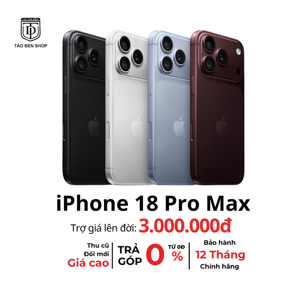 Thu Cũ Đổi Mới iPhone 18 Pro Max
