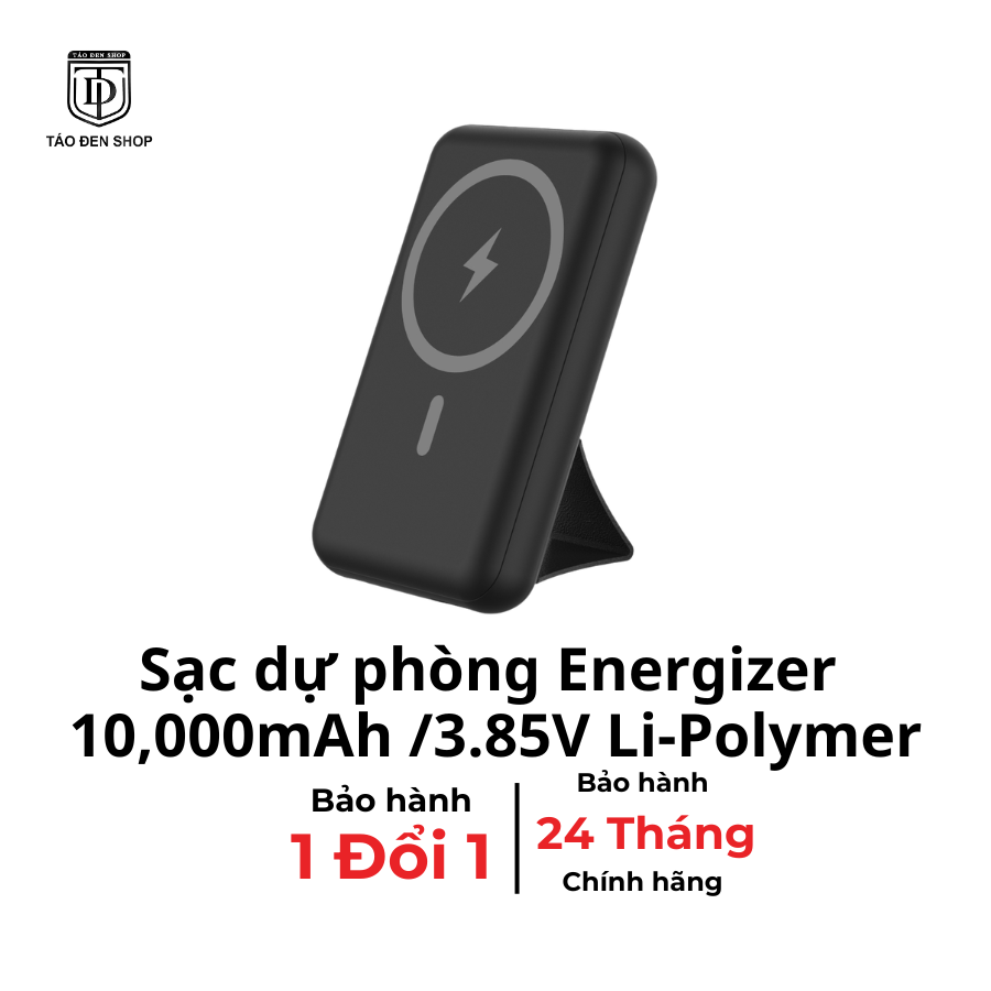 Sạc dự phòng Energizer 10,000mAh /3.85V Li-Polymer