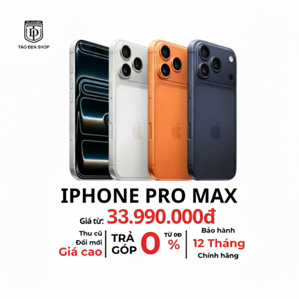 iPhone 17 Pro Max Chính Hãng