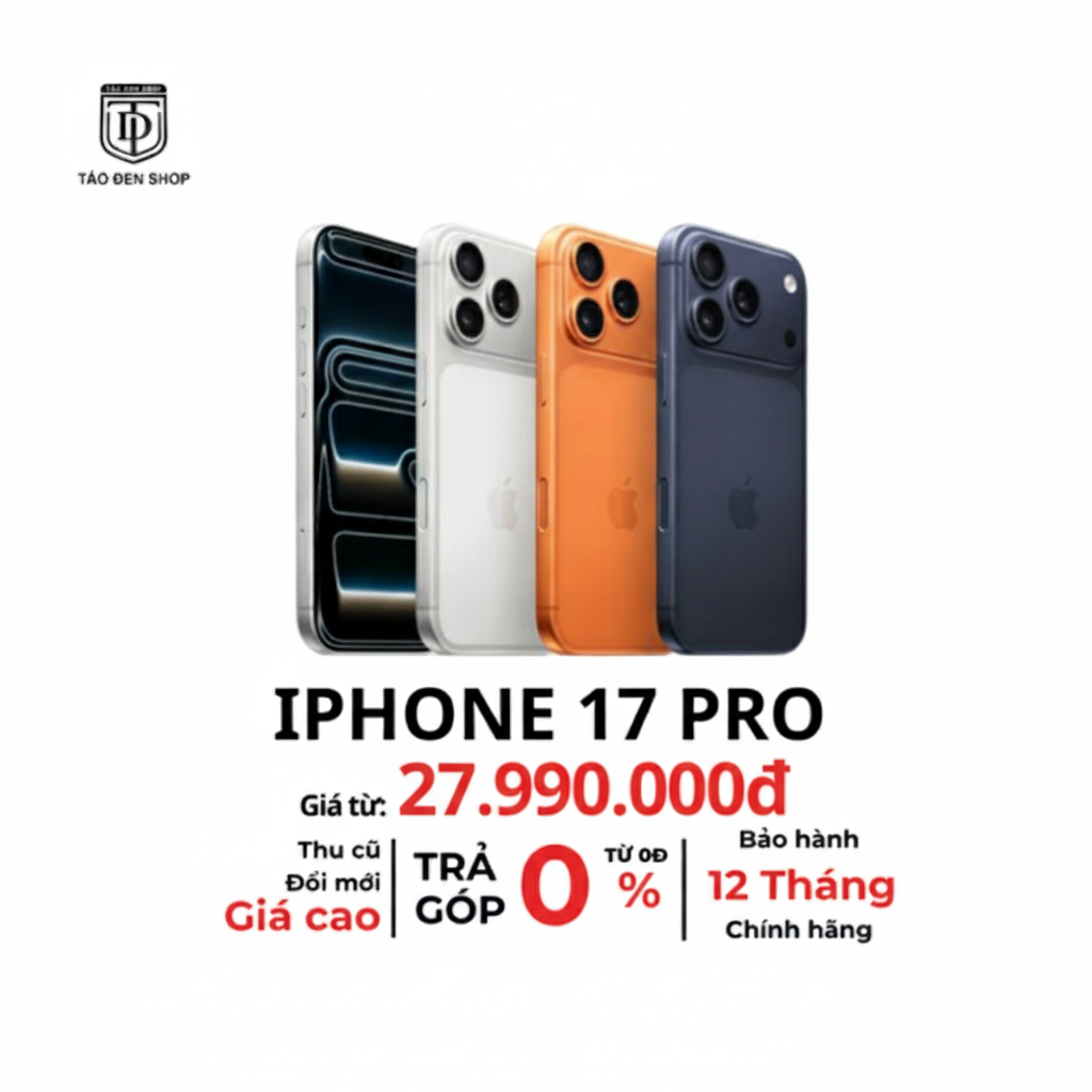 iPhone 17 Pro Chính Hãng