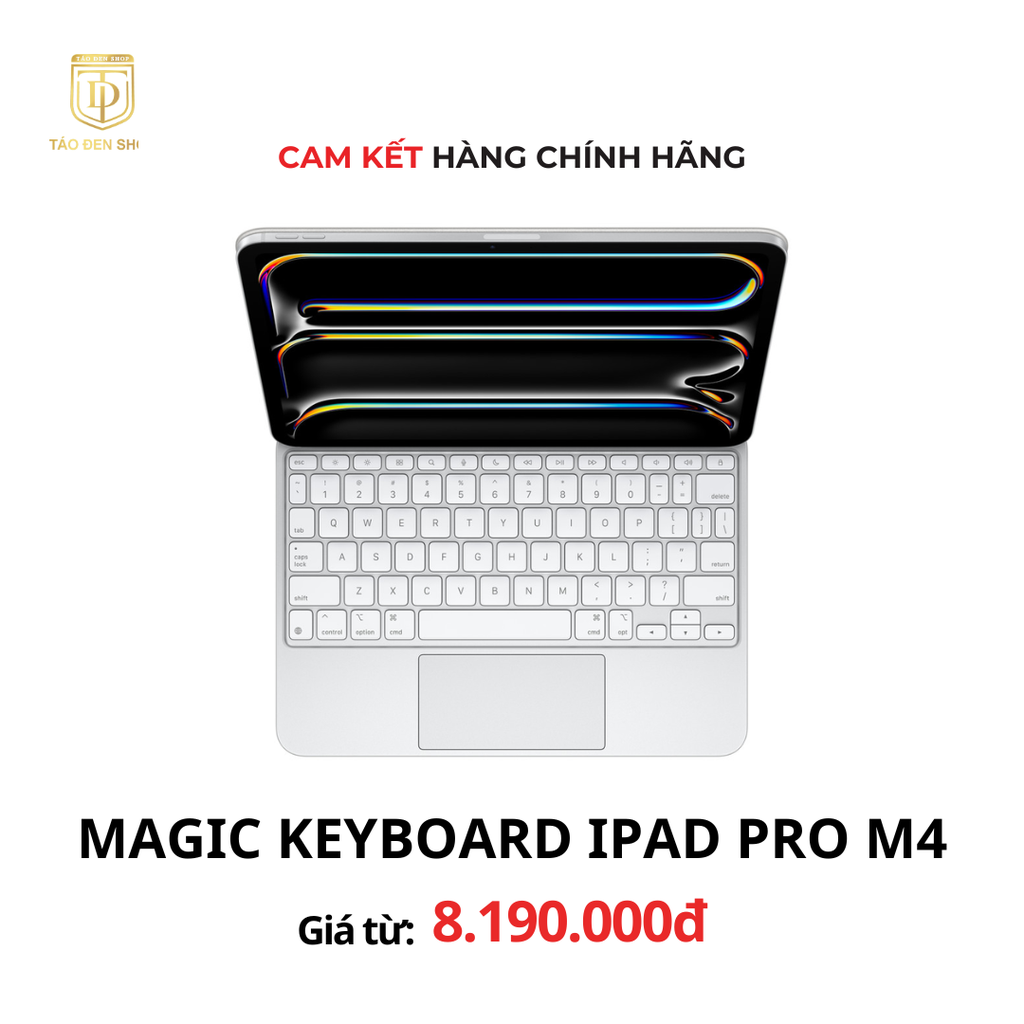Magic Keyboard cho iPad Pro M4 Chính Hãng