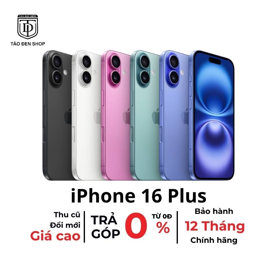 iPhone 16 Plus Chính Hãng VN/A