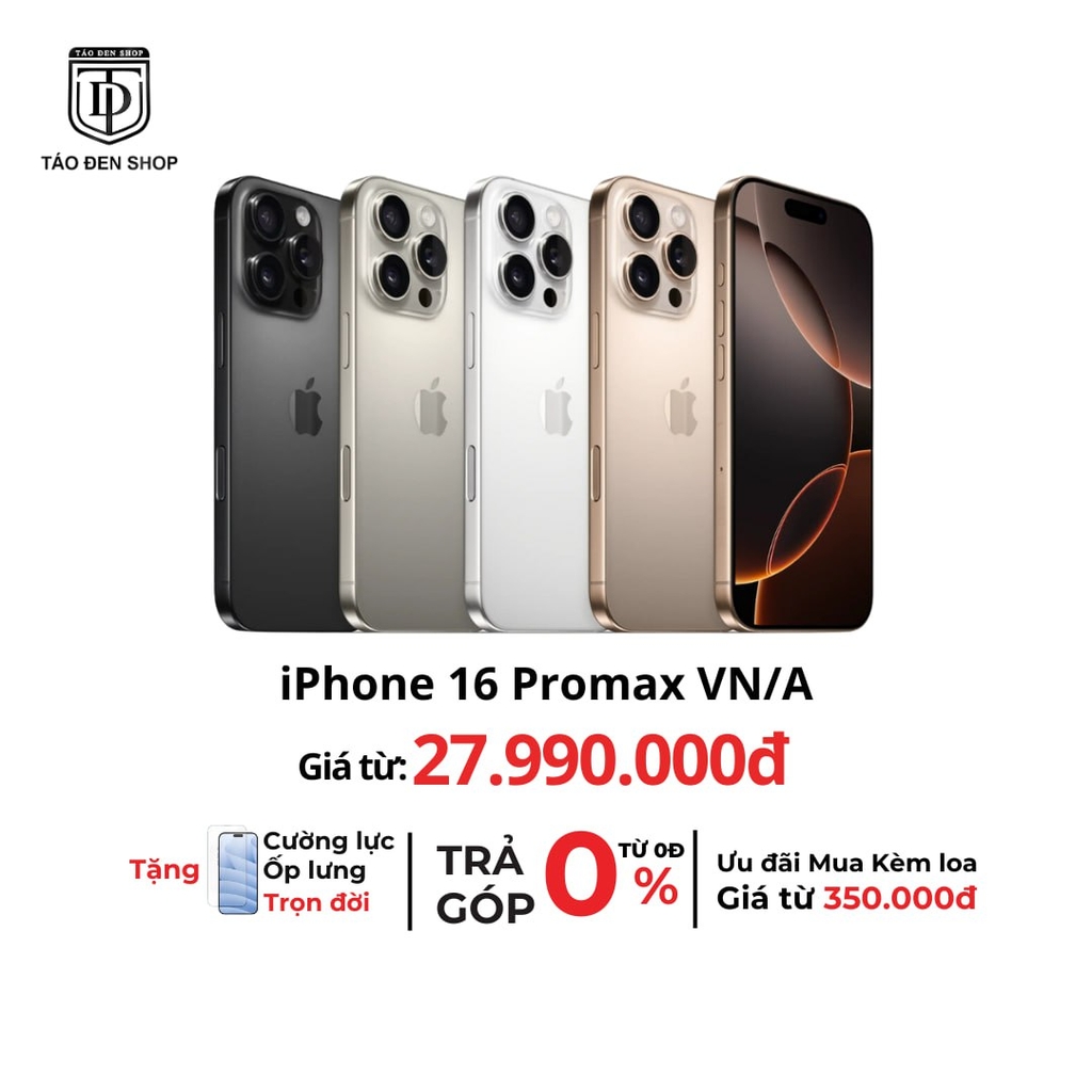 iPhone 16 Promax Chính Hãng VN/A