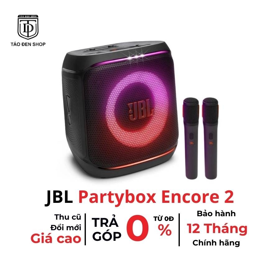 Loa JBL Partybox Encore 2 Kèm 2 Mic