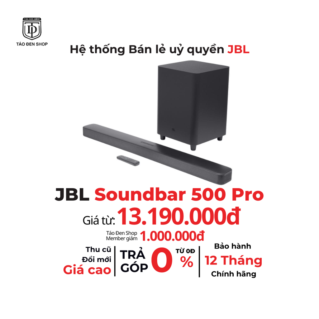 Loa Soundbar JBL Bar 500 Pro