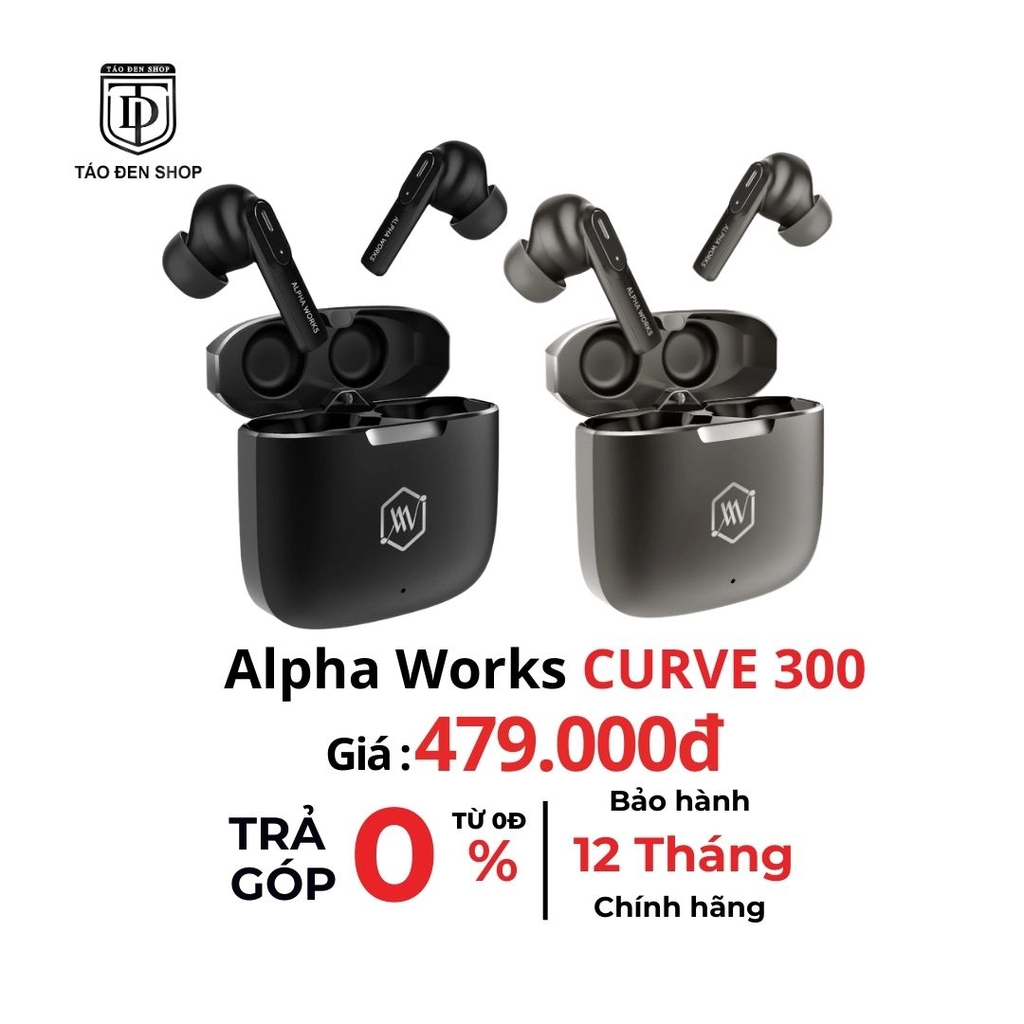 Tai nghe True Wireless  Alpha Works CURVE 300