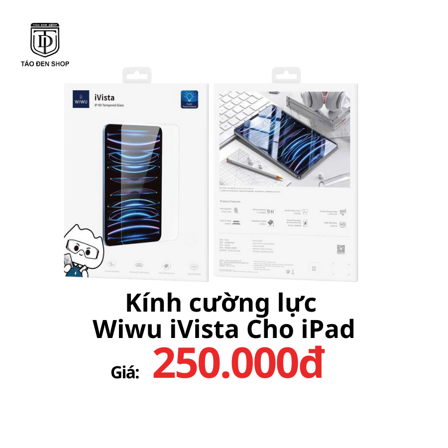 Kính cường lực Wiwu iVista cho iPad