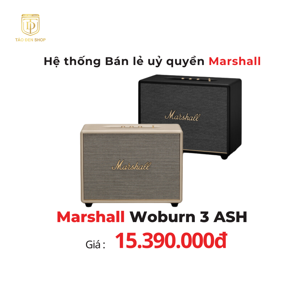 Marshall Woburn 3 ASH Chính Hãng