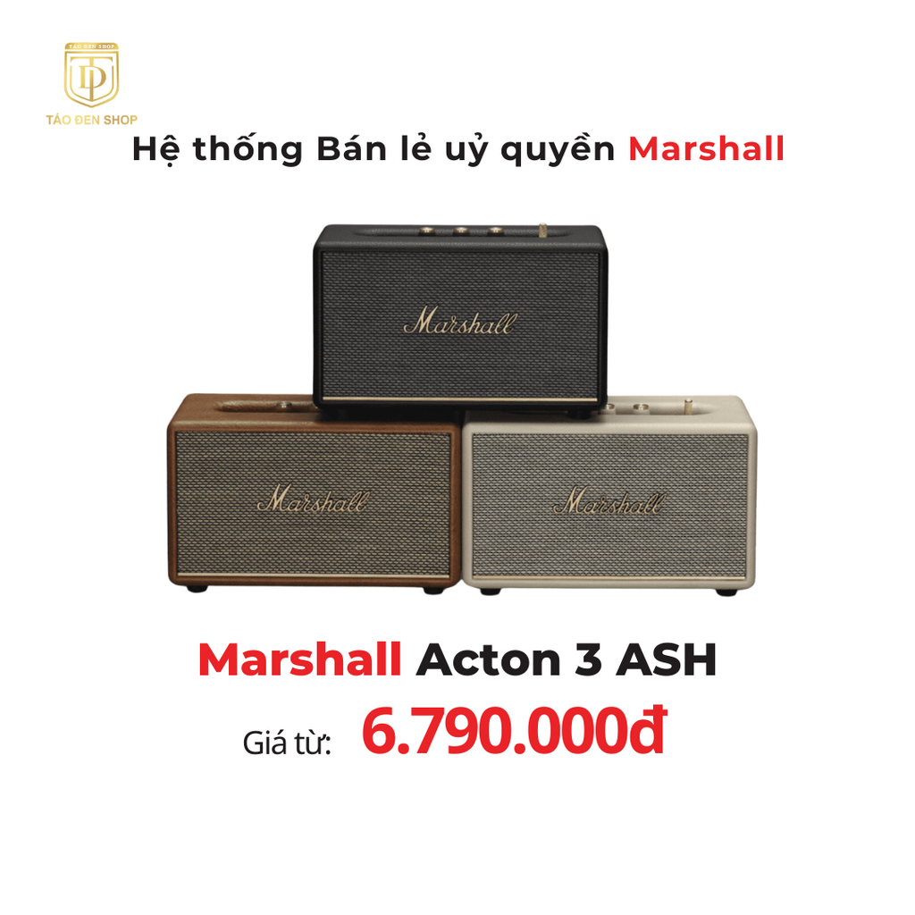 Marshall Acton 3 ASH Chính Hãng