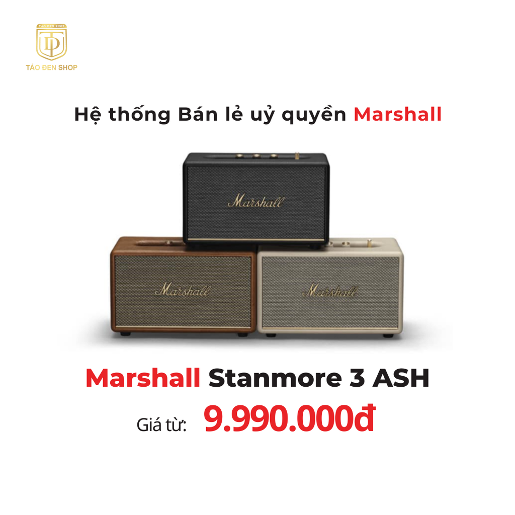 Marshall Stanmore 3 ASH Chính Hãng