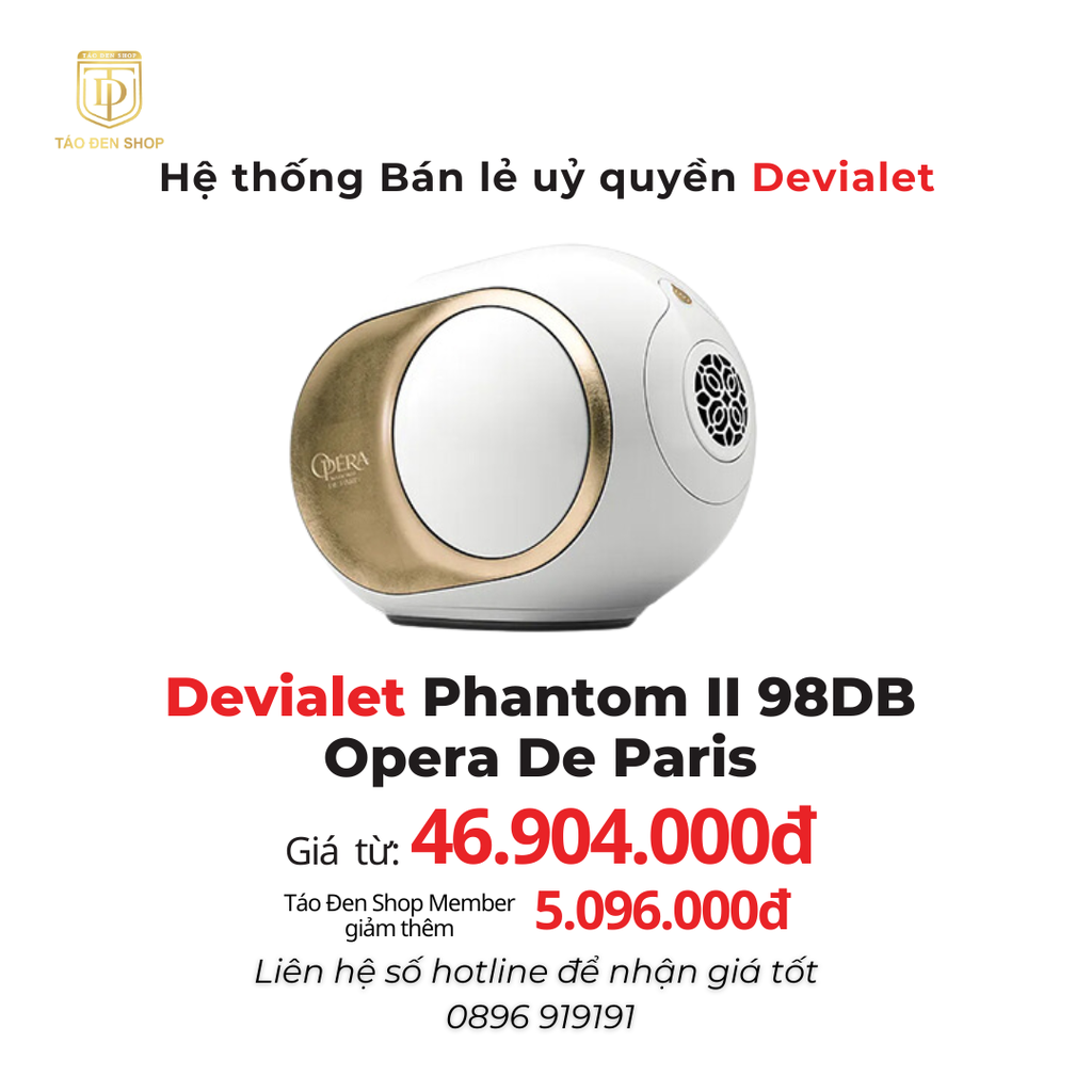 Devialet Phantom II 98dB Opera de Paris Chính Hãng