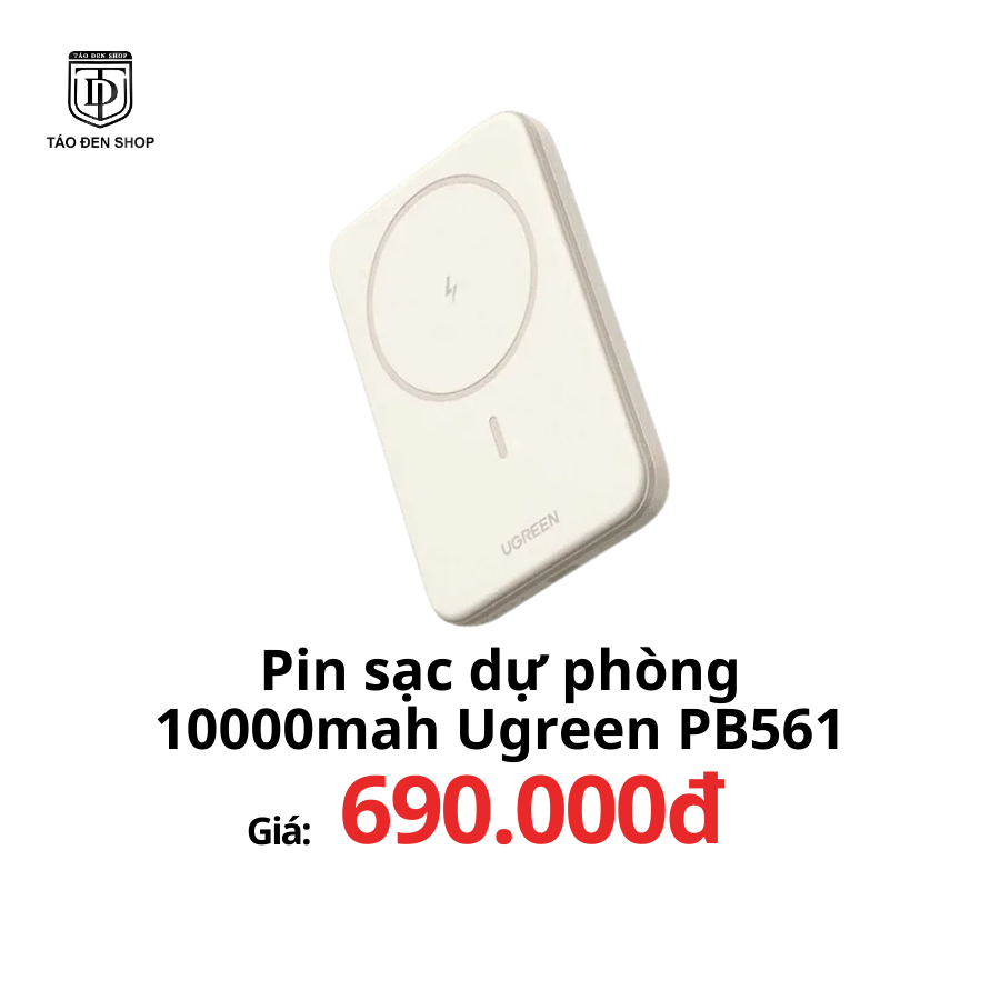 Pin sạc dự phòng không dây 10000mah Ugreen PB561